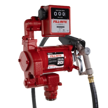 Fill-Rite 115V AC PUMP W/ LITER METER AND ACCESSORIES FR701VL